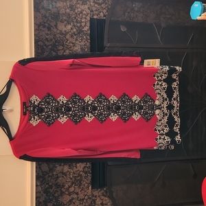 Tunic Style&Co. Graphic Lace Dress/Tunic